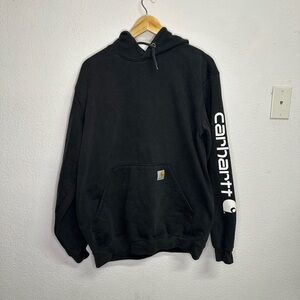 Carhartt Men's Black Hoodie Sweater